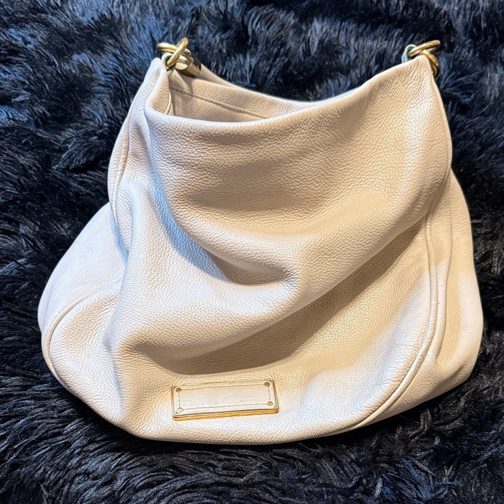 Marc Jacobs Cream Hobo Bag - Picture 6 of 8